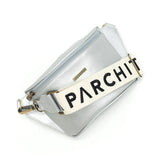 PARCHITA Bolo Fanny Pack Silver