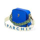 PARCHITA Flora Petit Azul  Bag