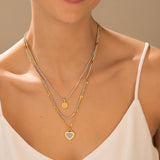 Set Collar X3 Mandala Corazón