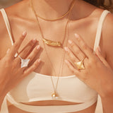 Maxi Anillo Mantarraya Plata