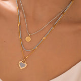 Set Collar X3 Mandala Corazón