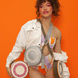PARCHITA Disco Plata Bag