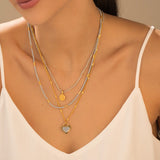 Set Collar X3 Mandala Corazón