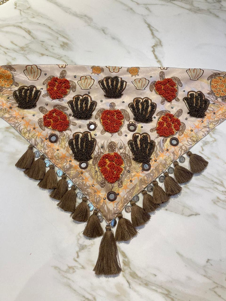 Carey terracota Scarf