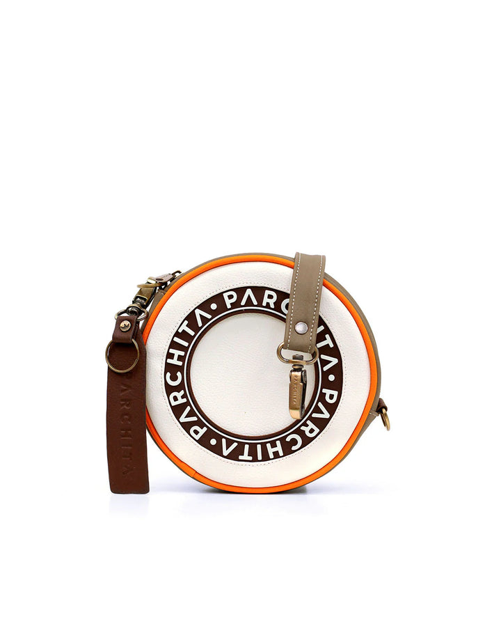 PARCHITA Disco Taupe Bag