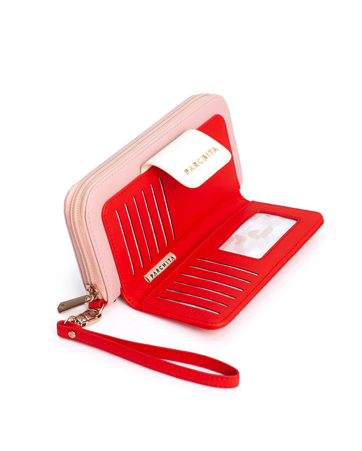 Wallet Julia Rojo