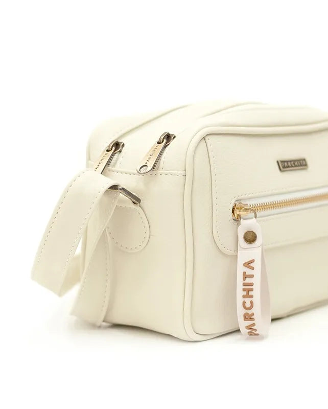 PARCHITA  Shitake Blanco Bag