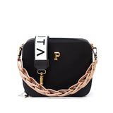 PARCHITA Flora Negro Bag