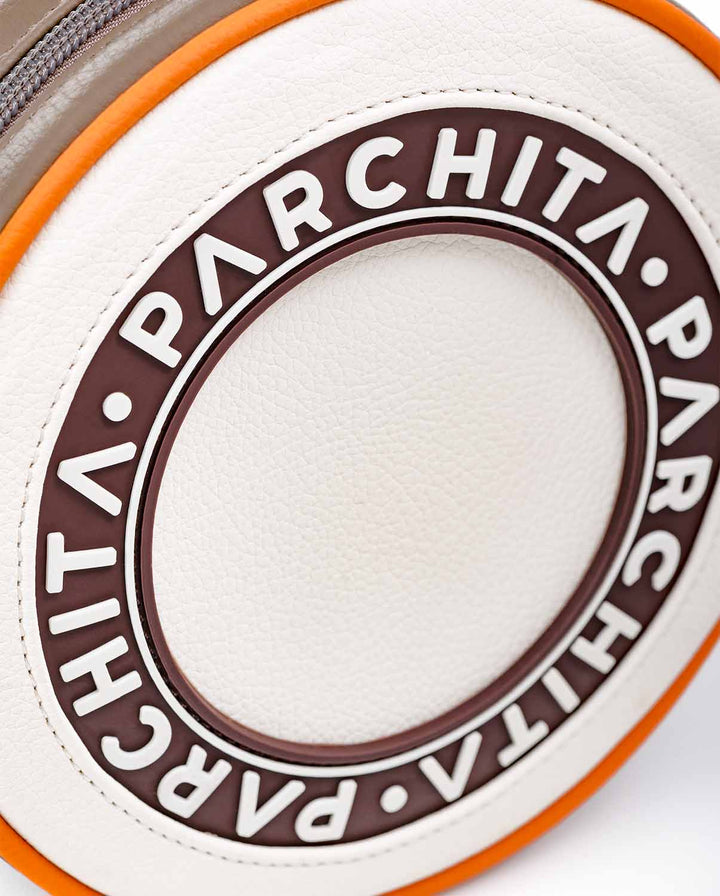 PARCHITA Disco Taupe Bag