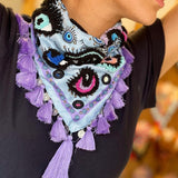 Lila Eye scarf