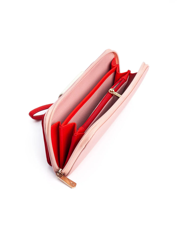 Wallet Julia Rojo