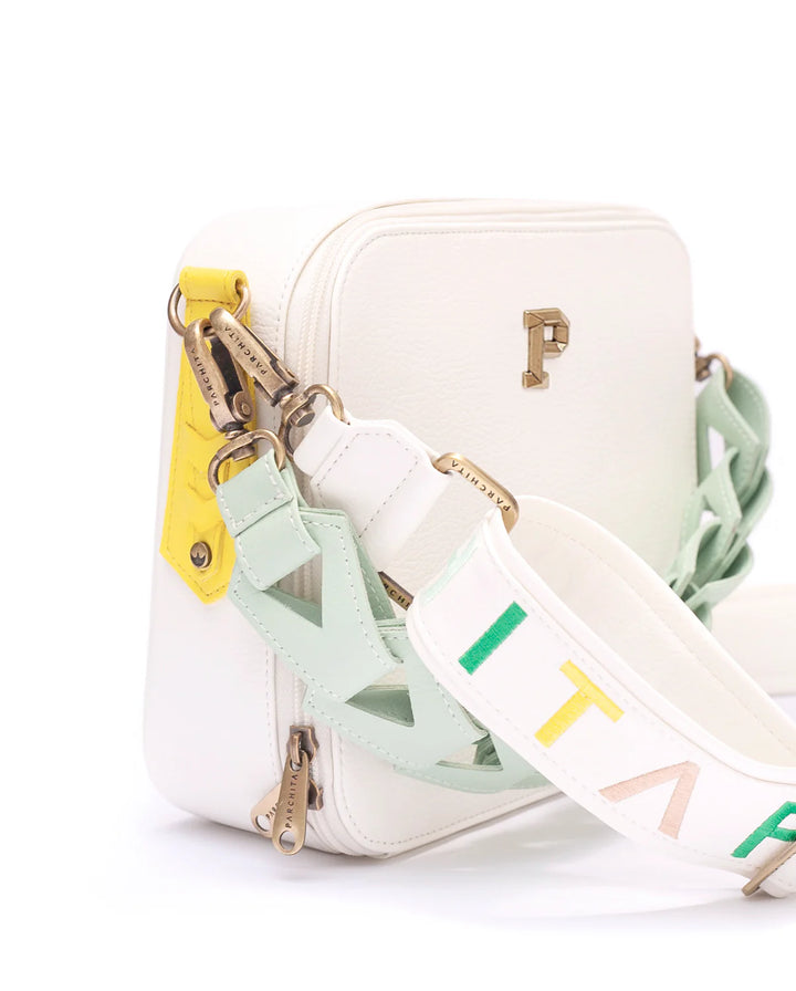 PARCHITA Flora Blanco Bag