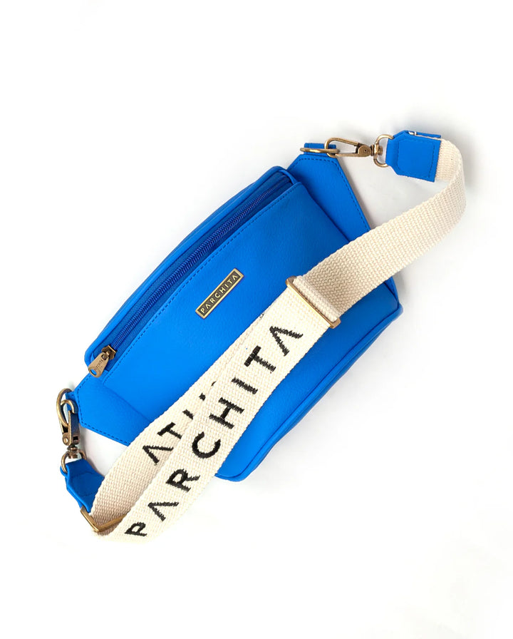 PARCHITA Bolo Fanny Pack Azul