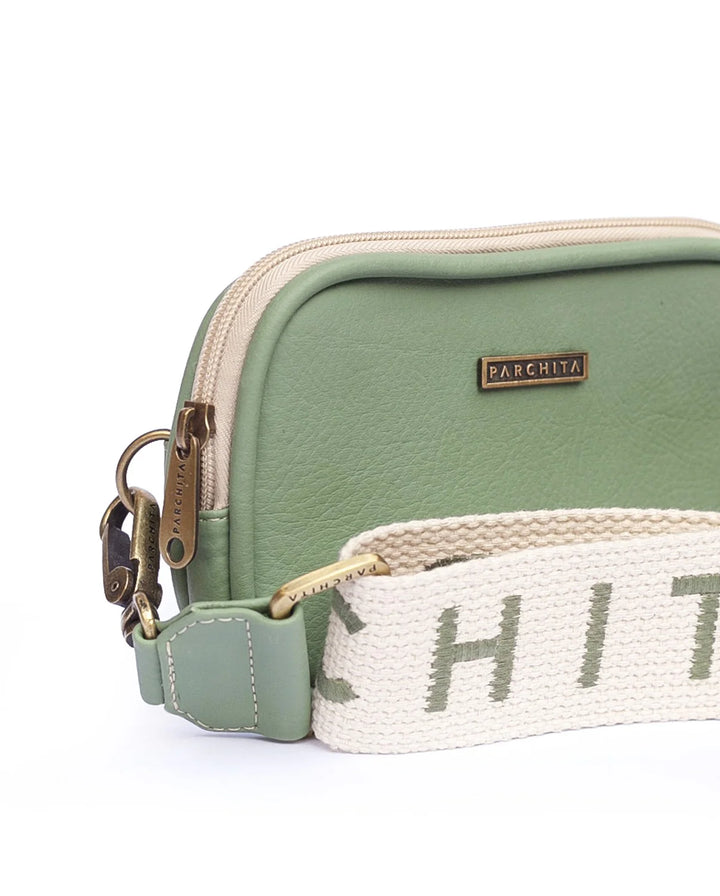 PARCHITA Marsella Menta Fanny Pack