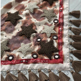 Multi estrella Nude Scarf