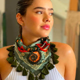 Caracol Verde Scarf