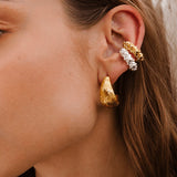 Indigo Silver Earcuff