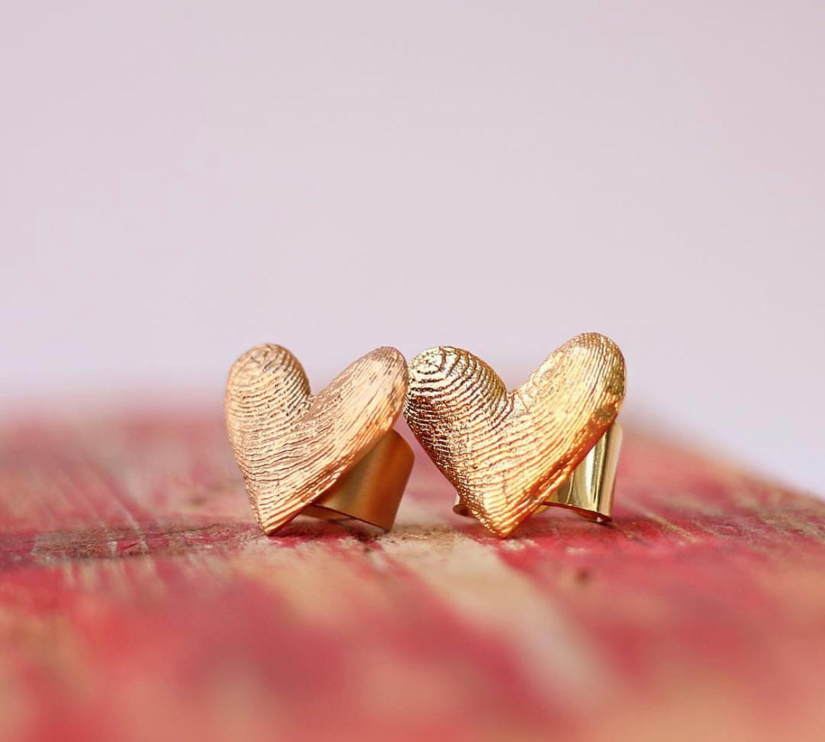Sweet Heart Gold Ring