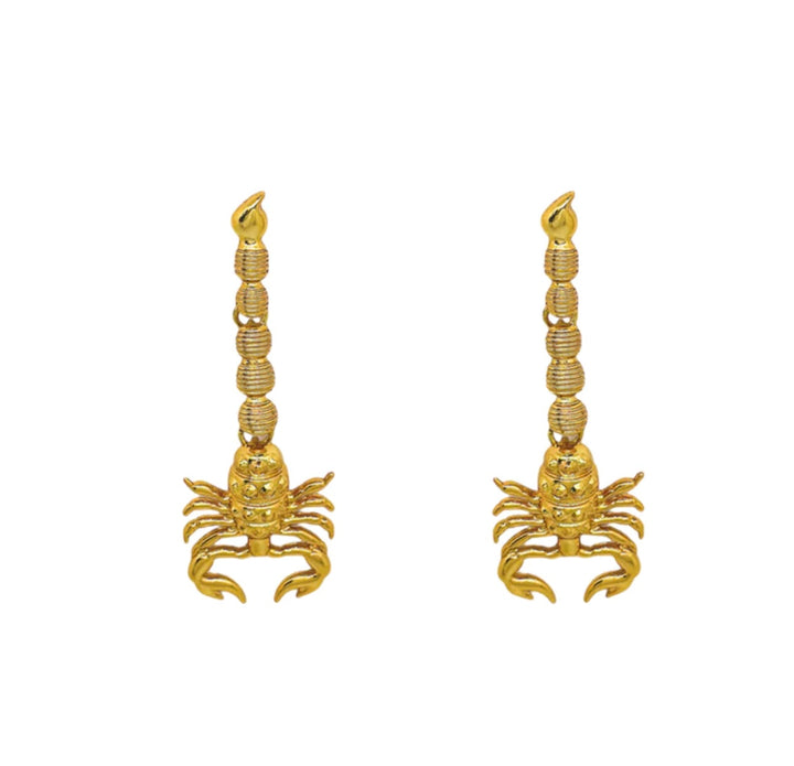 Escorpion Gold Earring