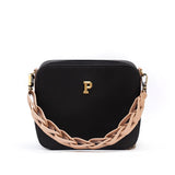 PARCHITA Flora Negro Bag
