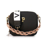 PARCHITA Flora Petit Negra Bag