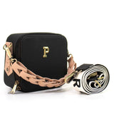 PARCHITA Flora Petit Negra Bag