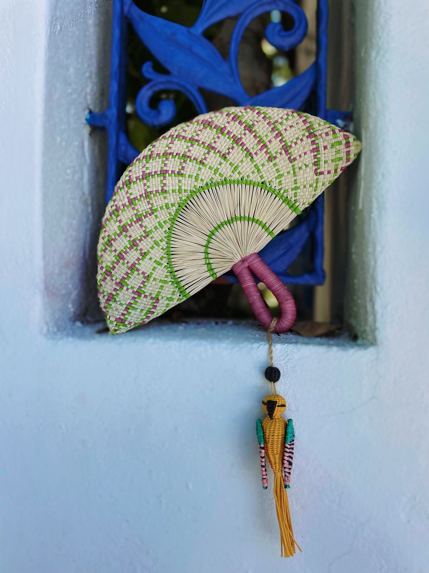 Hand Fan Mix Pajaro