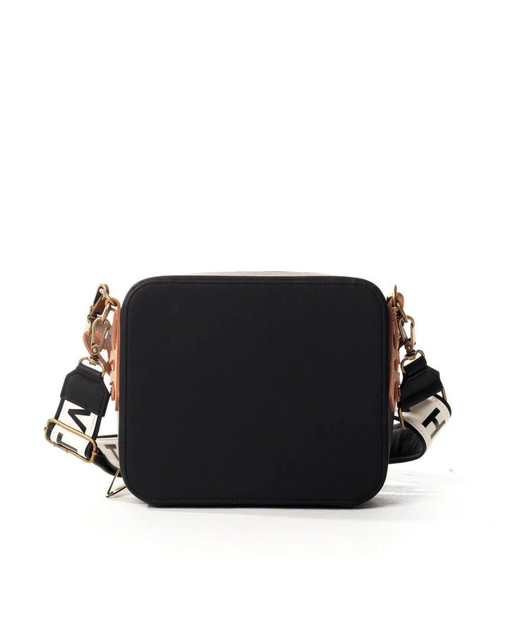 PARCHITA Flora Negro Bag