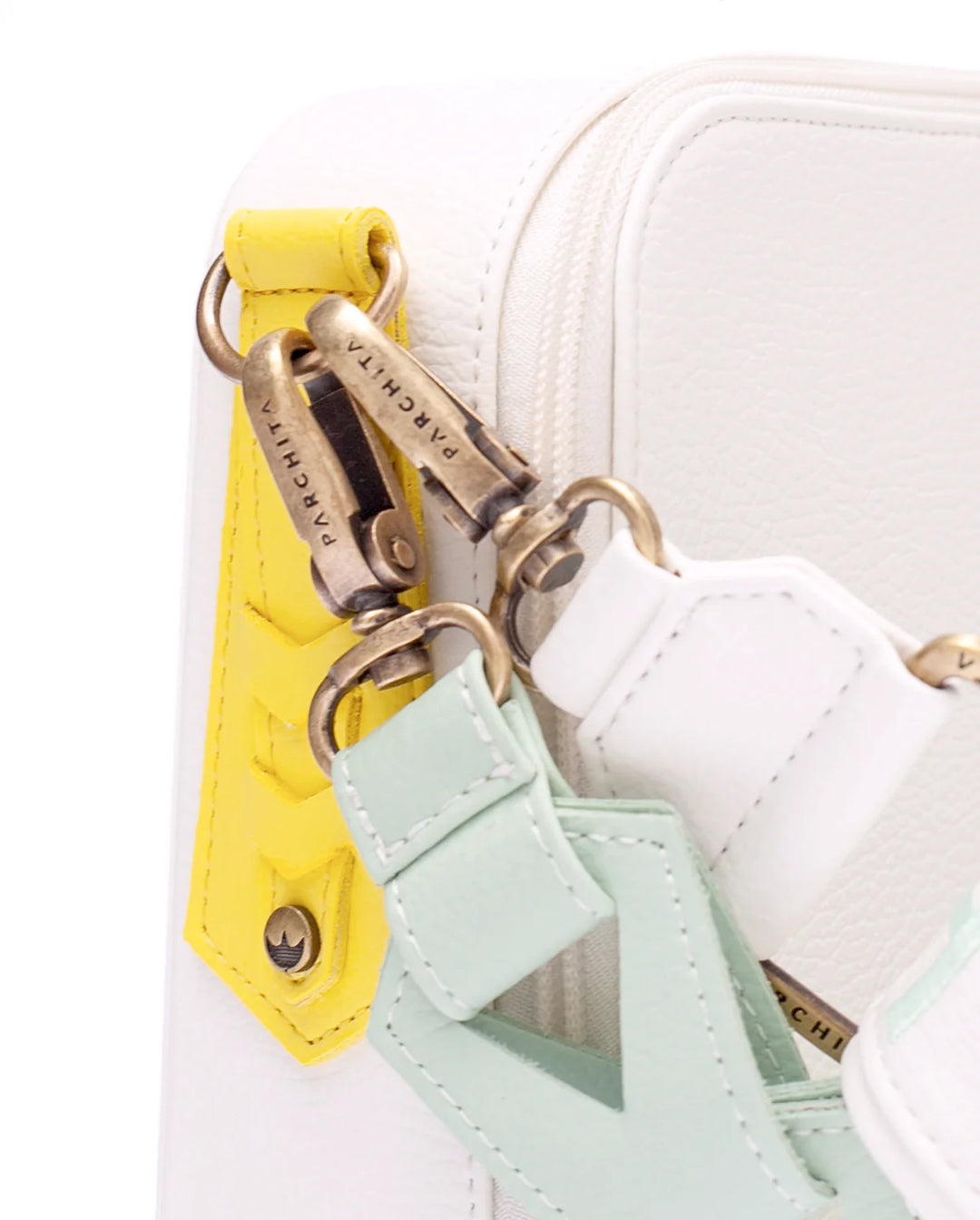 PARCHITA Flora Blanco Bag