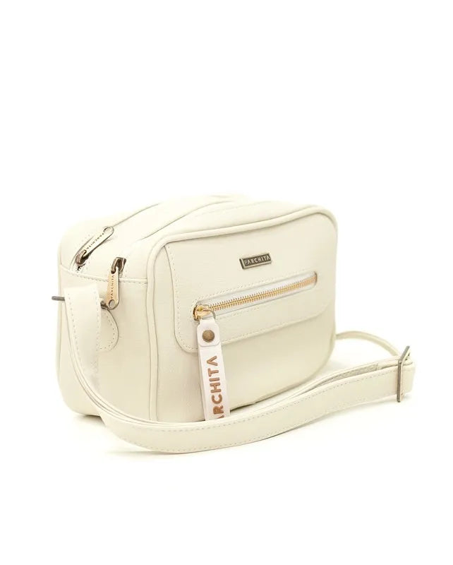 PARCHITA  Shitake Blanco Bag