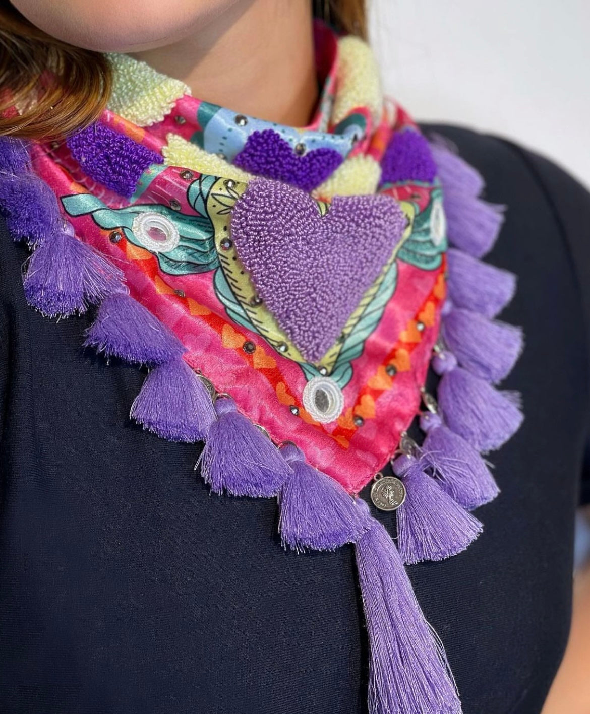 Corazon Pastel Scarf