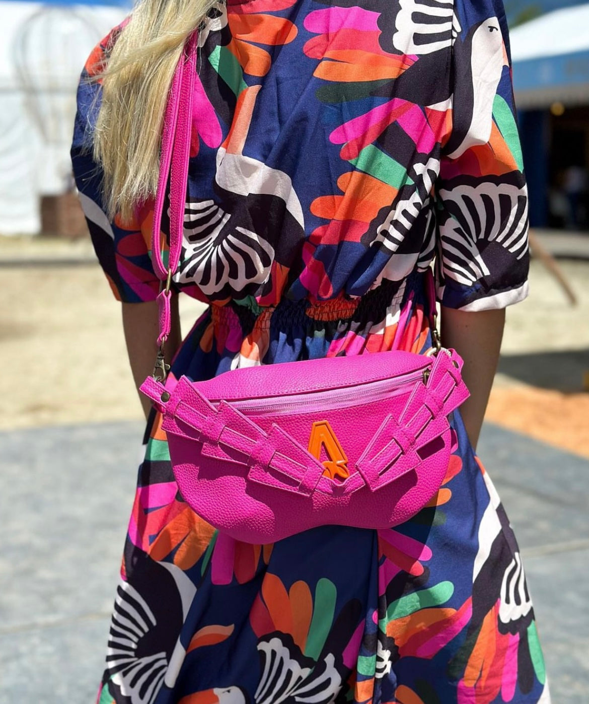Siena Fanny Pack Fucshia
