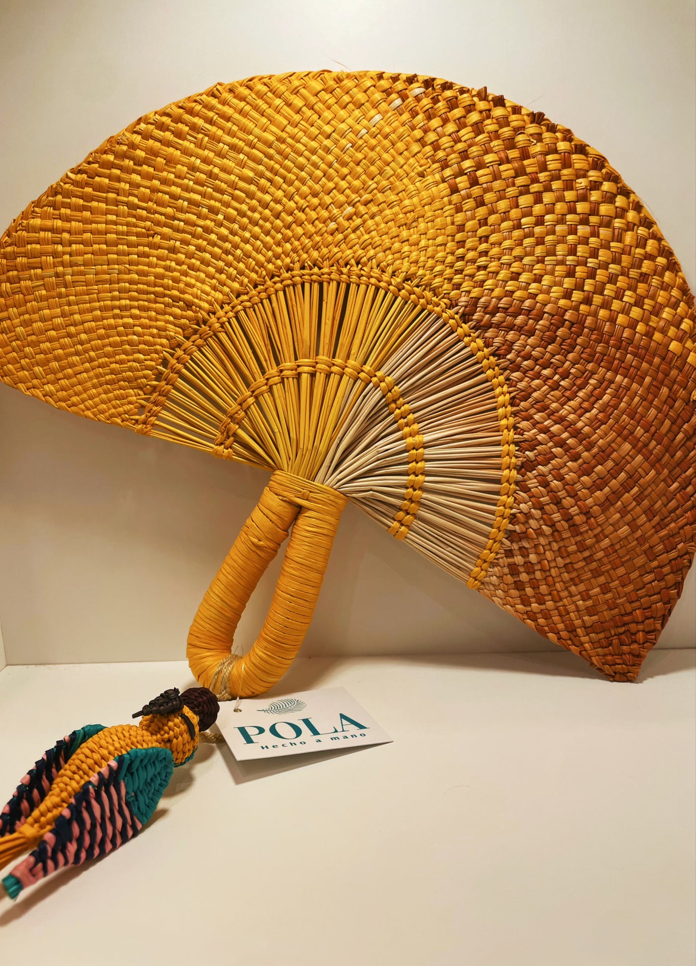Hand Fan Tierra Pajaro
