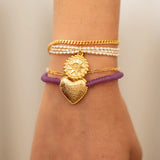 Set X4 Pulseras Sol Puntos