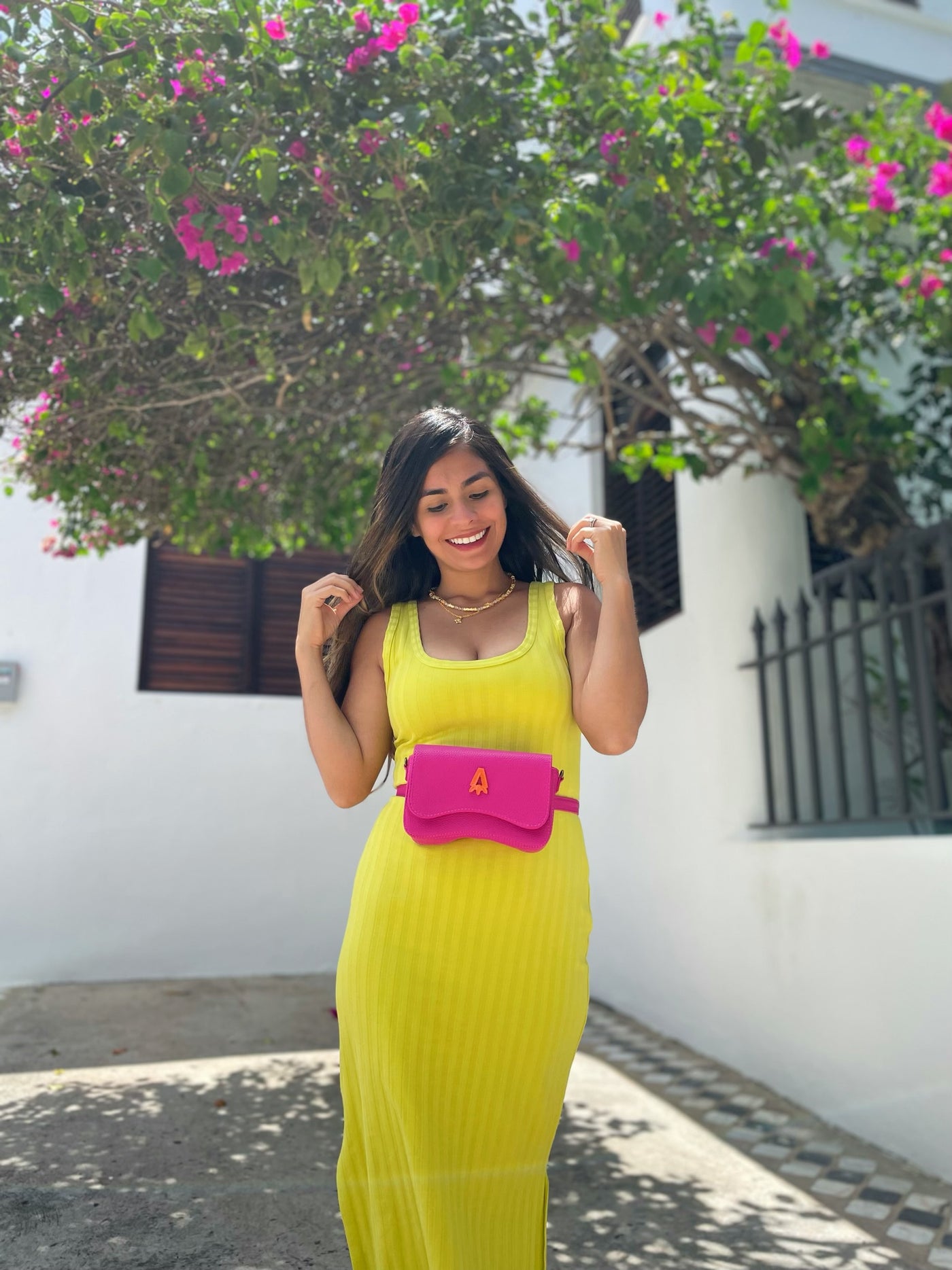 Aby Fucshia Bag