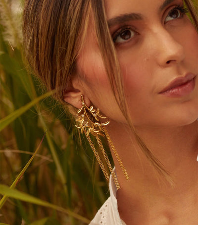 Serrania Gold Earrings