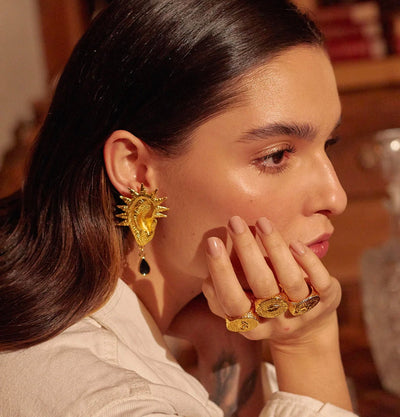 Reliquia Gold Earrings