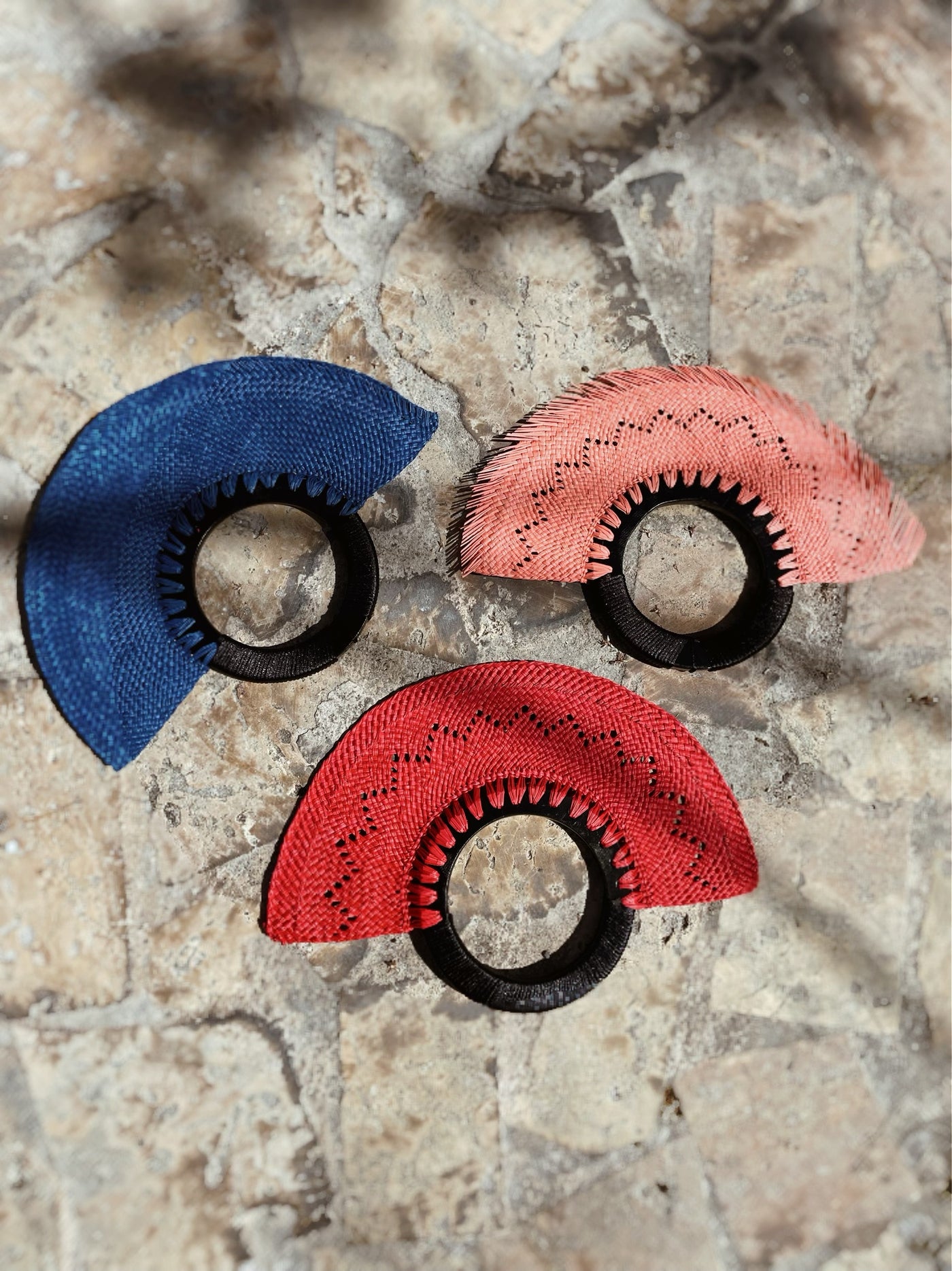 Fancy Hand Fan Azul