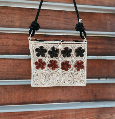 Flores Neutrales hand bag