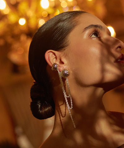 Sideral Silver Earcuff