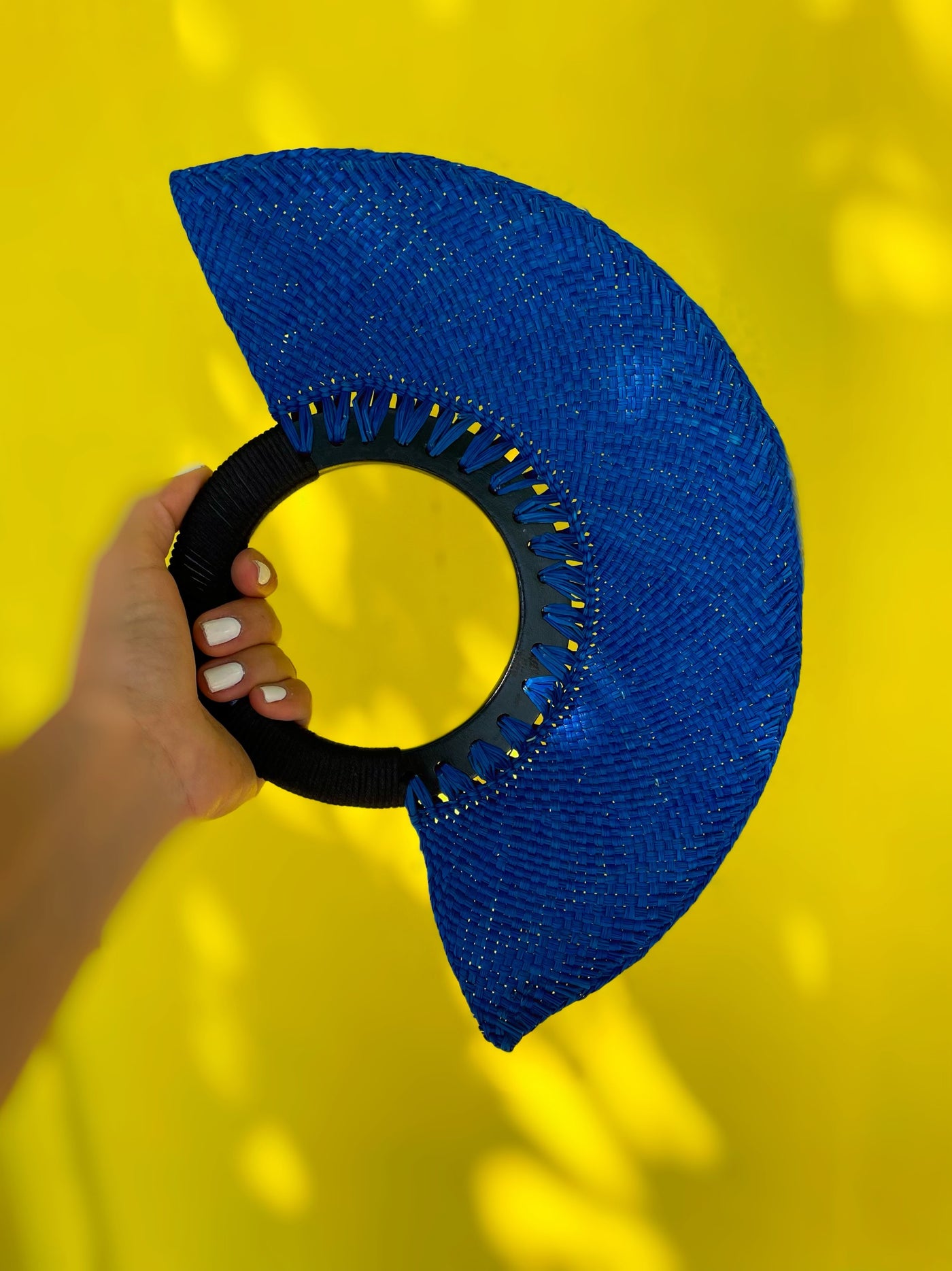 Fancy Hand Fan Azul