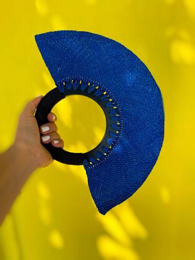 Fancy Hand Fan Azul
