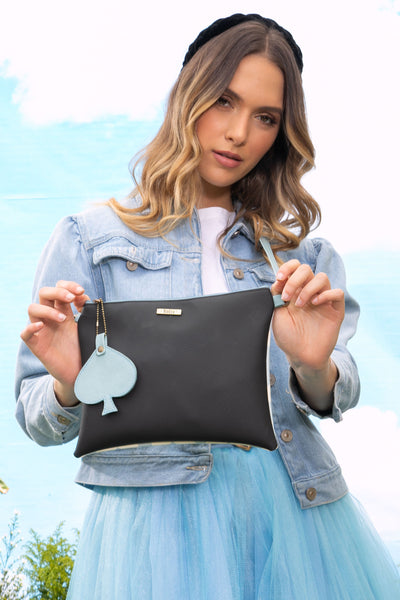 Alice in Wonderland Tokio Azul Crossbody Bag