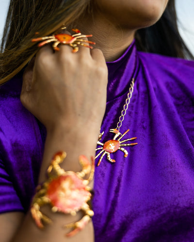 Cangrejo Pintado Necklace