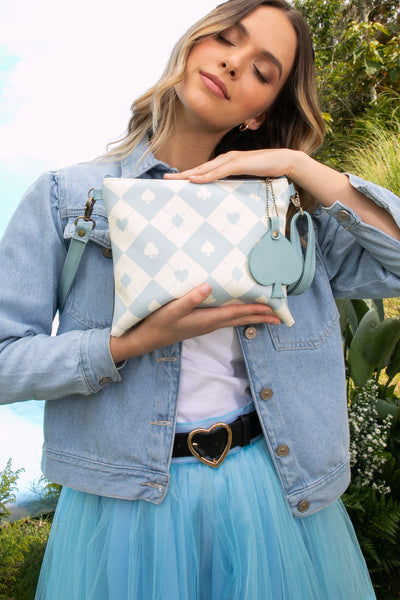 Alice in Wonderland Tokio Azul Crossbody Bag