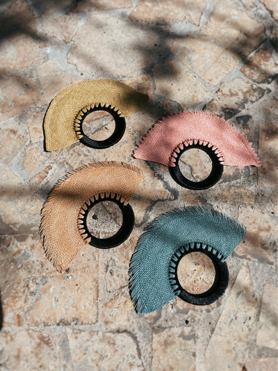 Fancy Hand Fan rosa