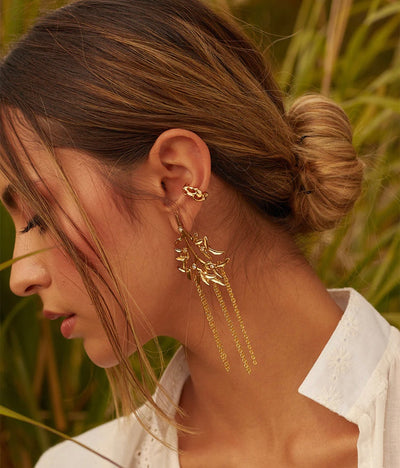 Serrania Gold Earrings