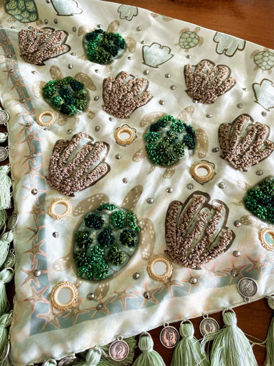 Carey Verde Scarf