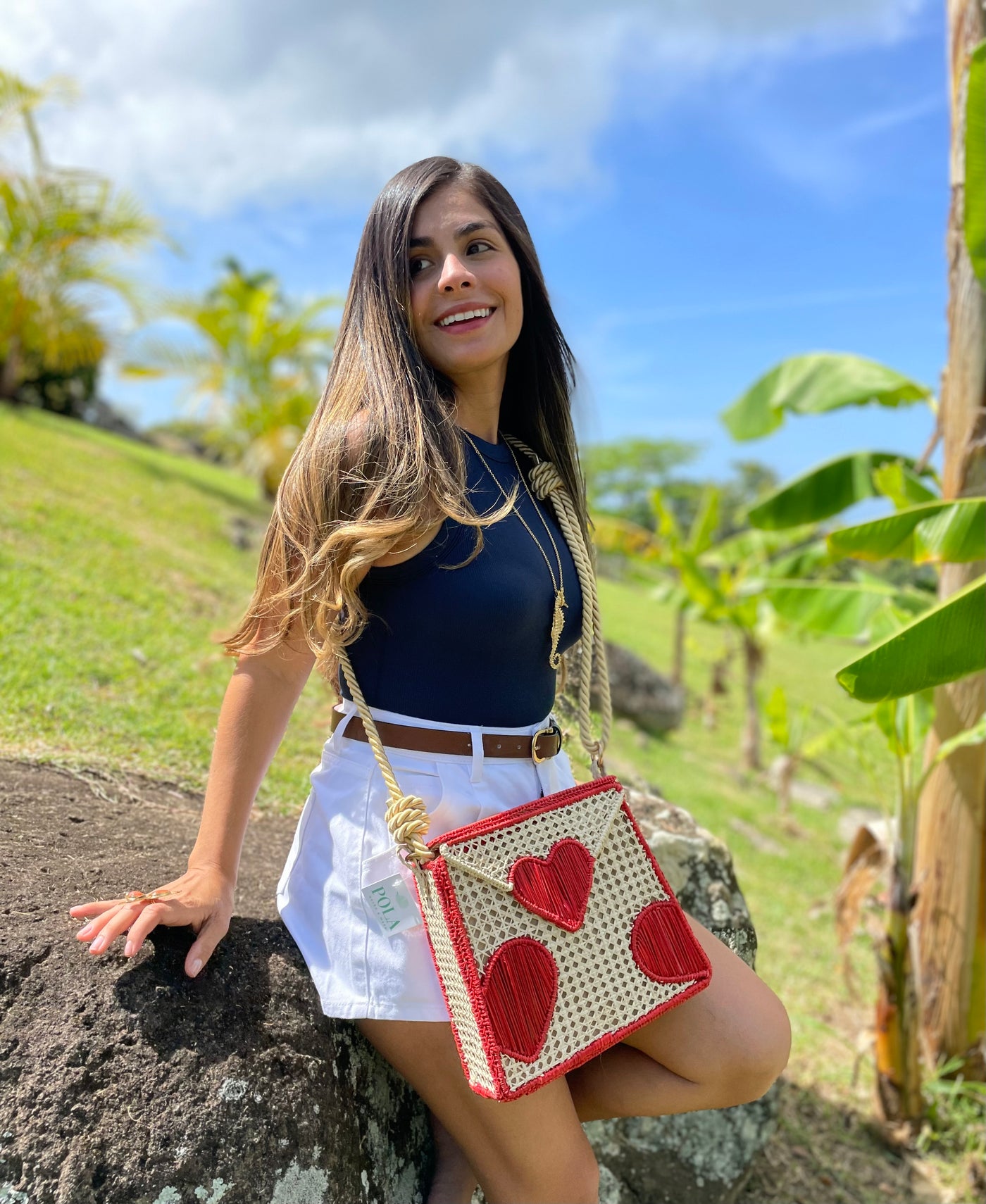 Corazones Crossbody Bag