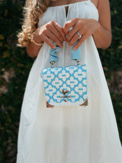 Baby Blue Crossbody Bag